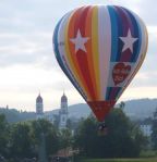 Star balloon at www.ballonreisen.ch